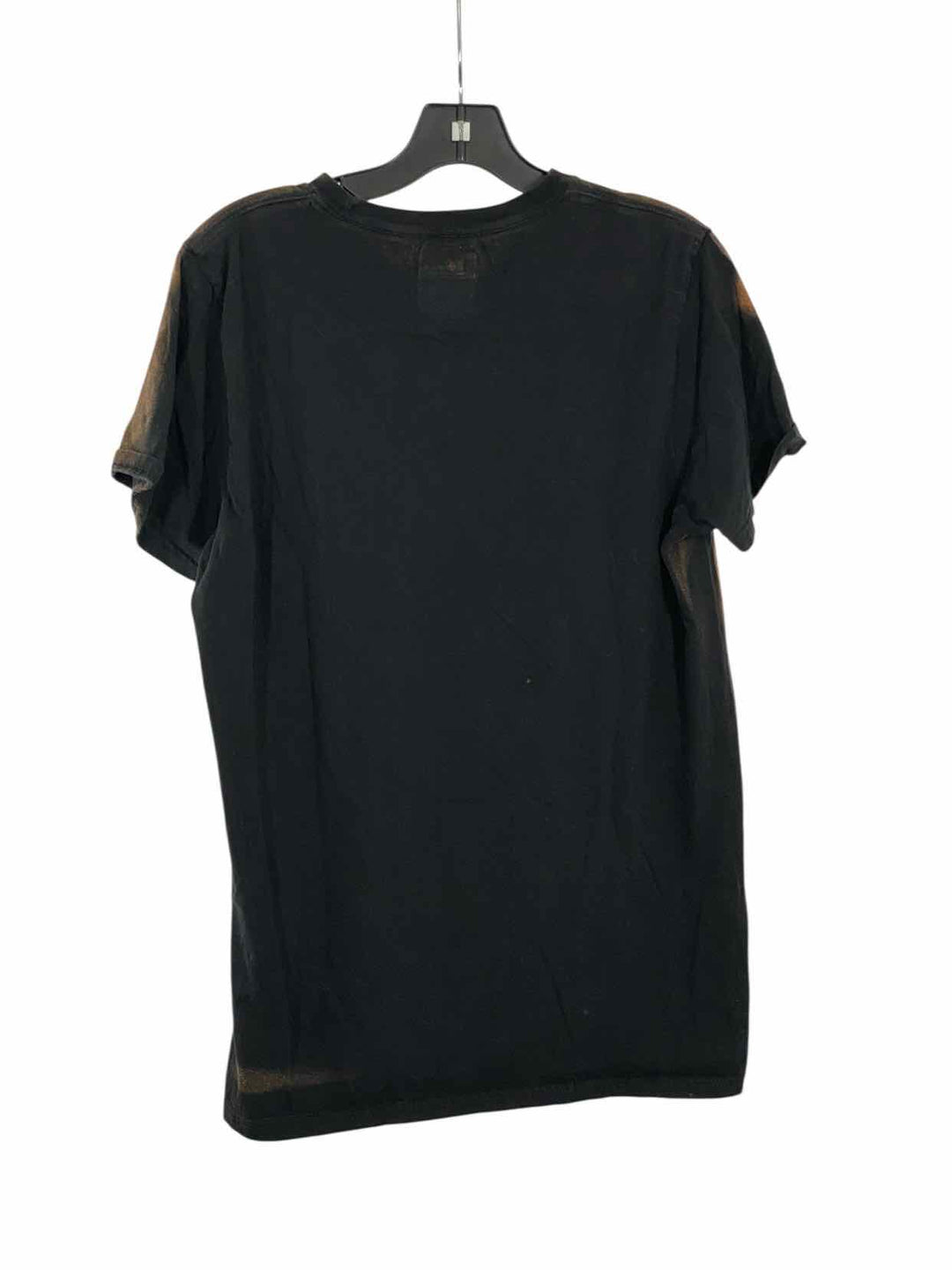 Layli Dyes Hard Size M Black & Brown Brown Short Sleeve Shirts