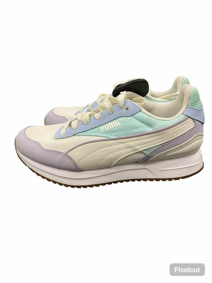 Puma Shoe Size 7.5 White Multi Cruise Rider Sneakers