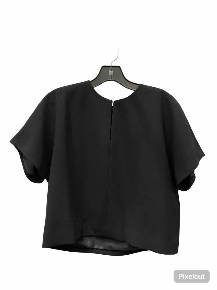Banana Republic Size 10 Black Short Sleeve Shirts