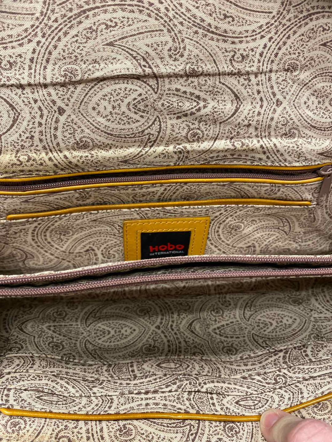 Hobo Mustard Wallet Purse