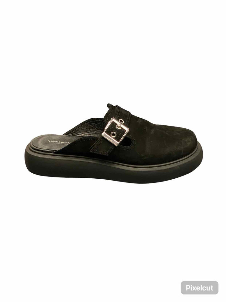 Vagabond Shoe Size 39 Black Mules Clogs