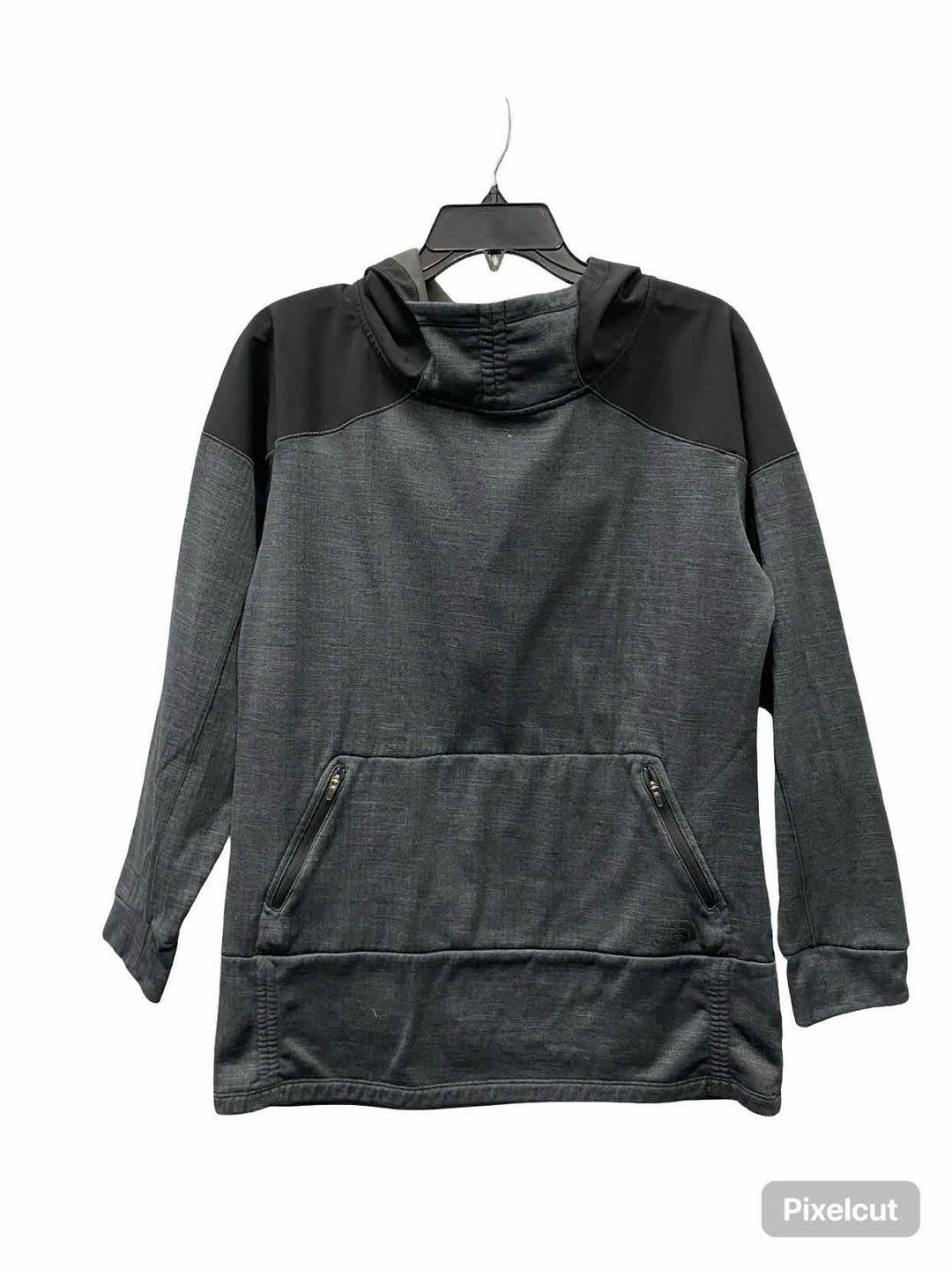 The North Face Size L Gray Black Sweatshirt