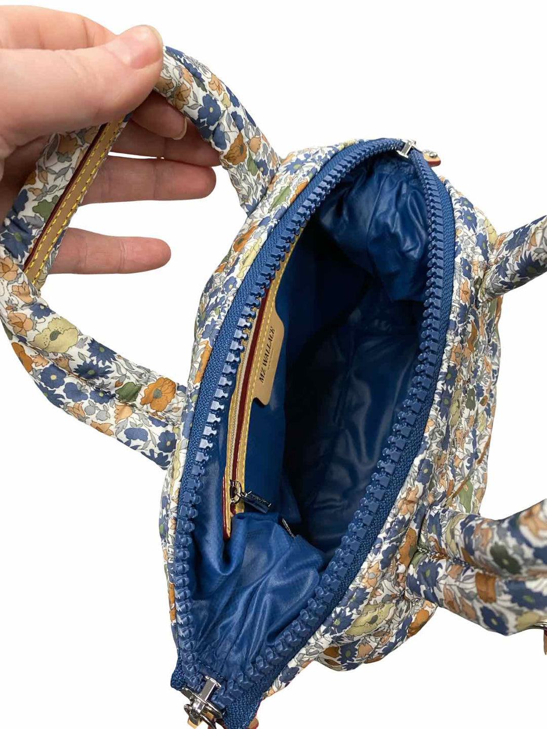 MZ Wallace Blue Micro Sutton Purse