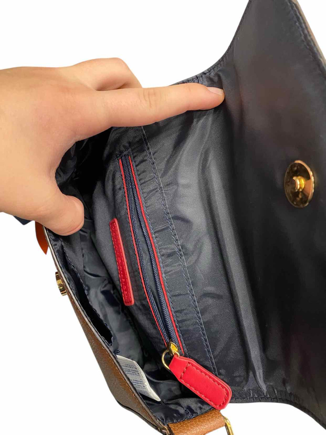 Tommy Hilfiger Brown Crossbody Purse