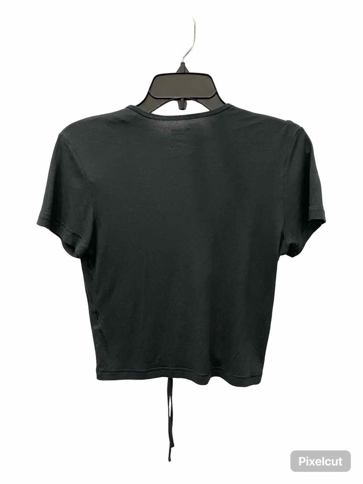 Reebok Size M Black Athletic Short Sleeve