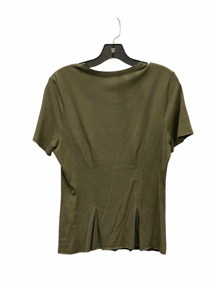Something Navy Size S Green Short Sleeve Shirts