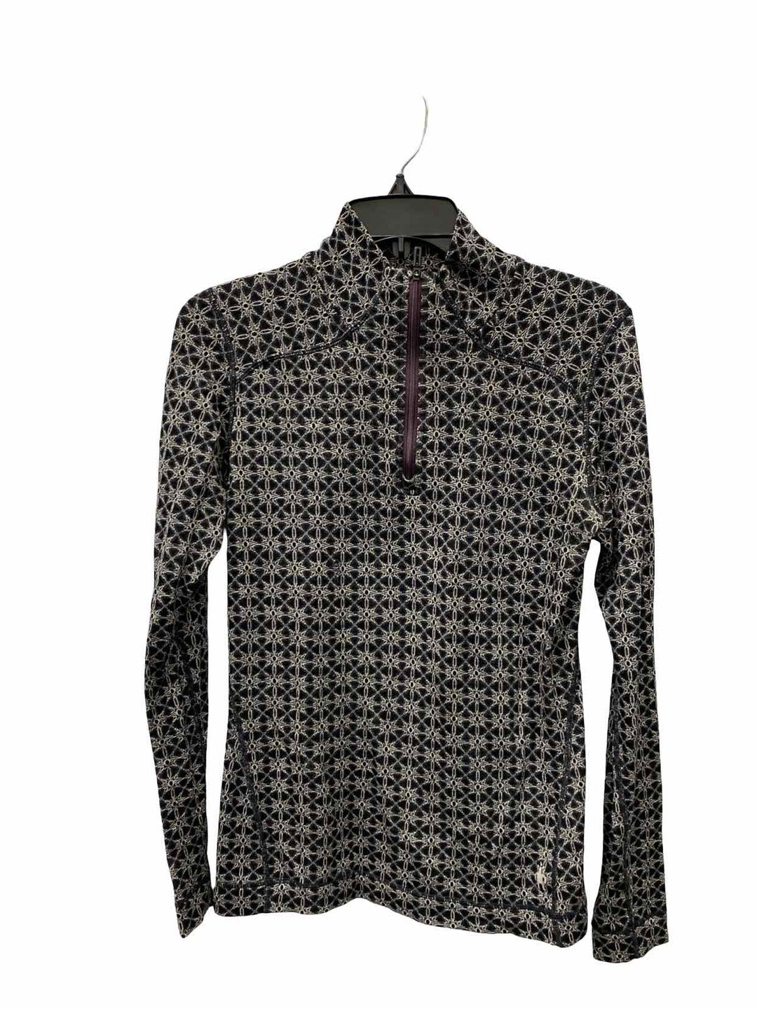 Smartwool Size S Black White Print Jacket