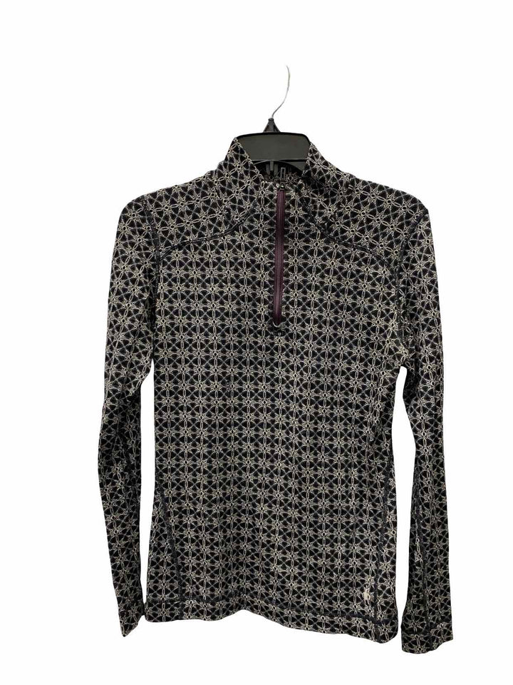 Smartwool Size S Black White Print Jacket