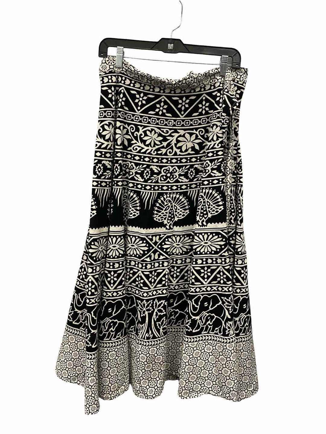 Belmar Size M/L White Black 100% cotton Skirt