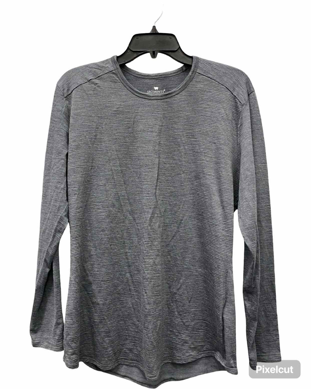 Segments Size XL Grey 100% Merino Wool Long Sleeve Shirts