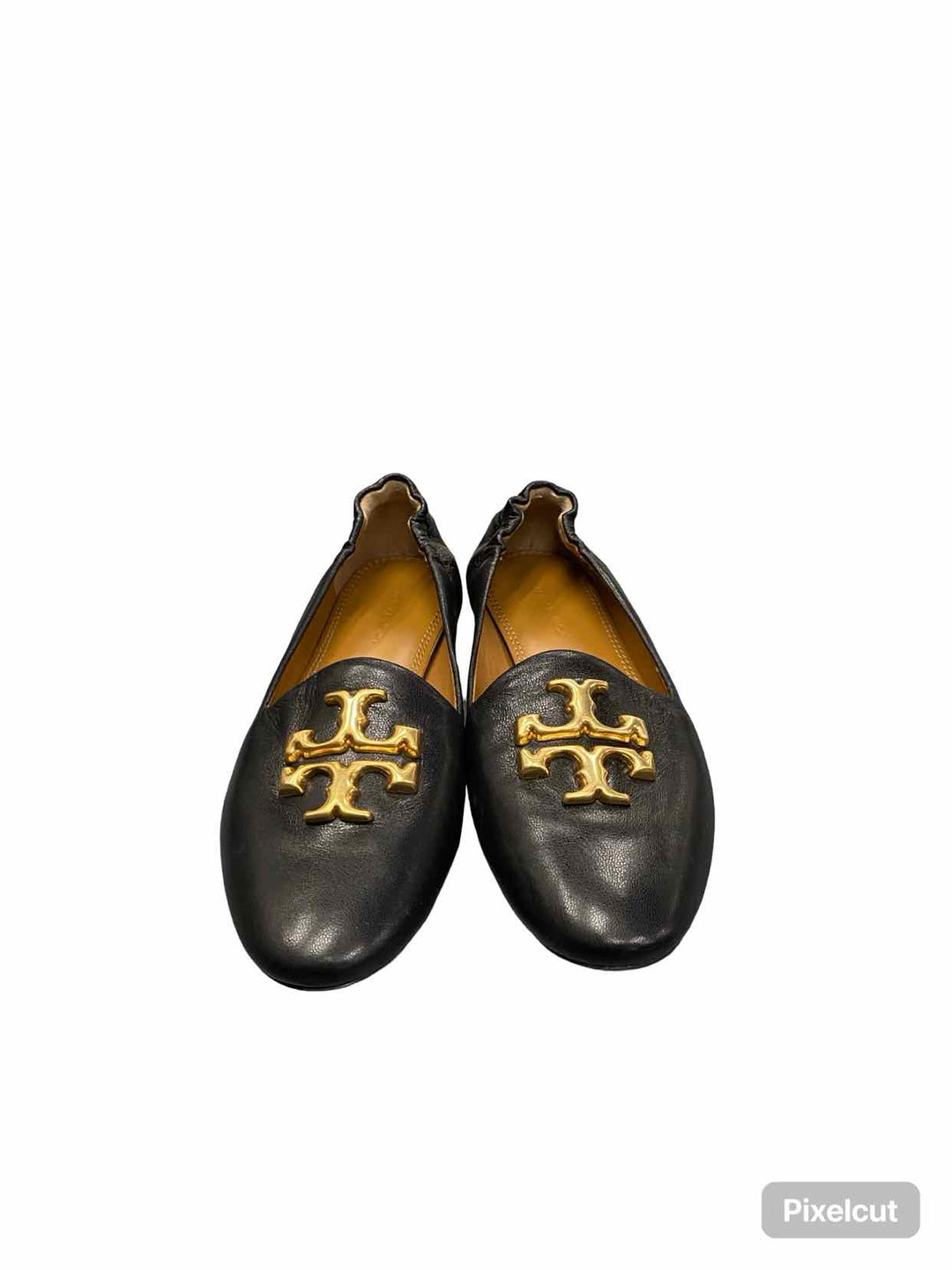 Tory Burch Shoe Size 5.5 Black Leather Flats