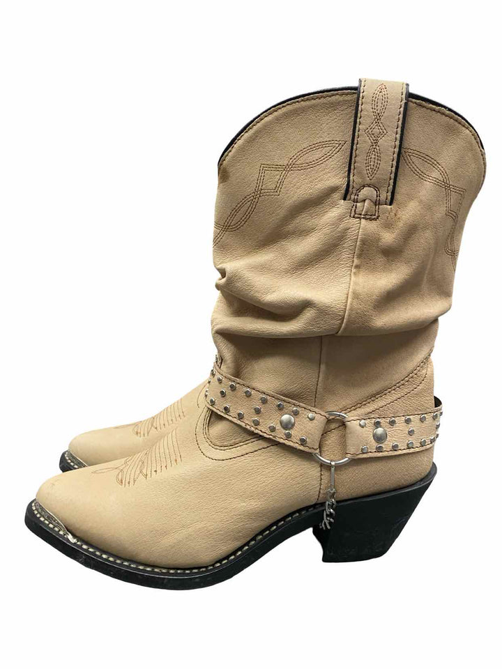 Shyanne Shoe Size 9 Tan Tanya Slouch Boots(Ankle)