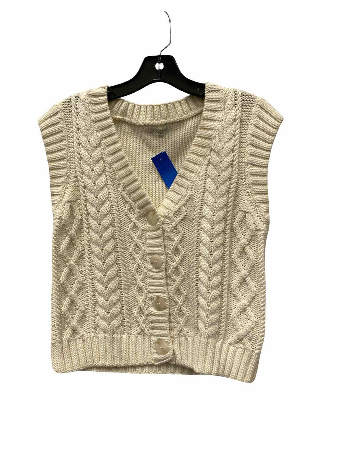 Z supply Size L Cream Sweater