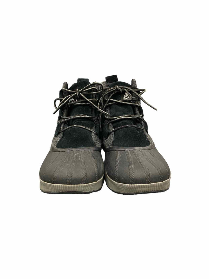 Sorel Shoe Size 10 Grey Black Out 'N About lll Classic Boots (Ankle)