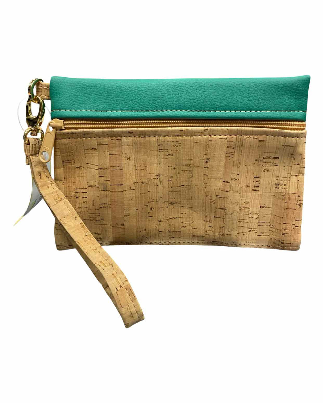 Natalie Therese Green Zip Pouch Misc. Accessory