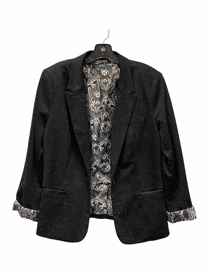 The Limited Size L Black White Blazer