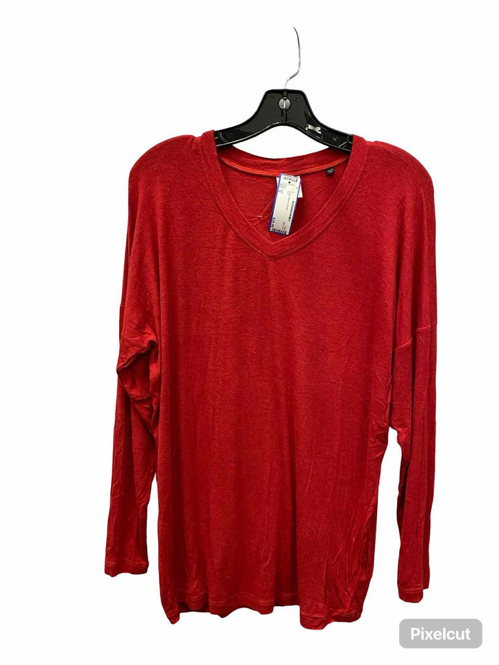 Cabi Size S Red Long Sleeve Shirts