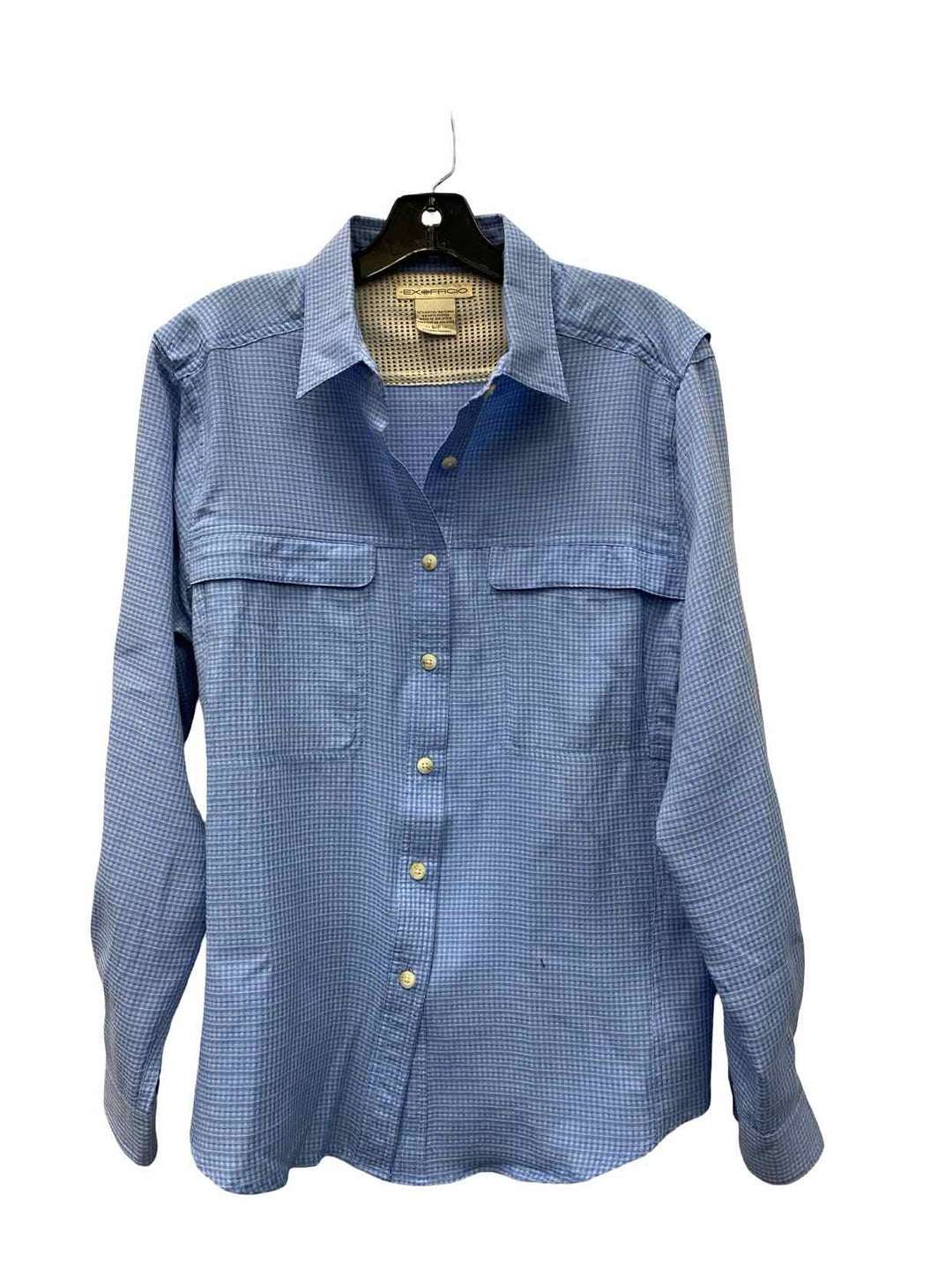 Exofficio Size S Blue Long Sleeve Shirts