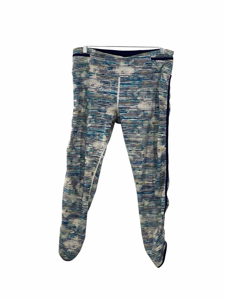 Lululemon Size 10 Blue Multi Athletic Pants