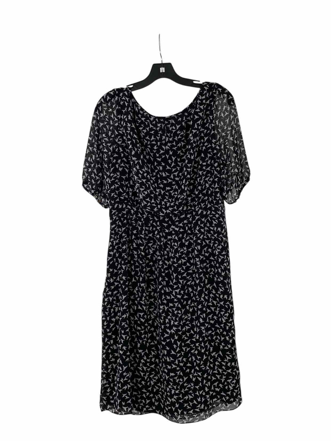 Moxx Size 18 Black White Bird Dress