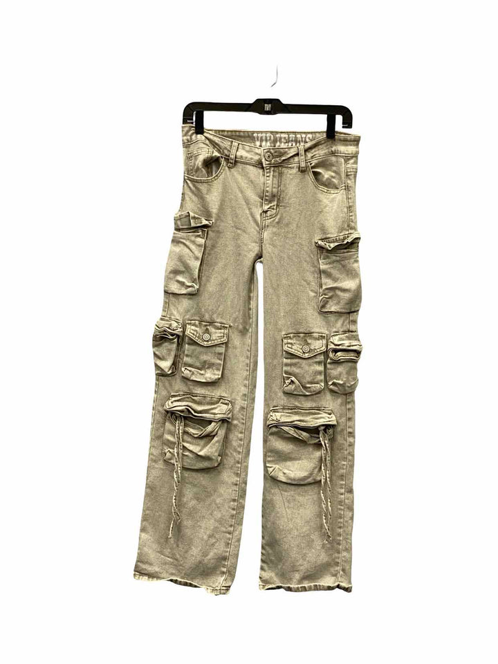 V.I.P. Jeans Size 7/28 Beige Jeans