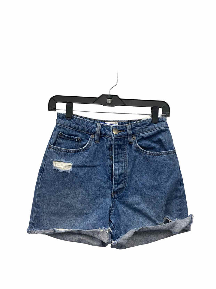 Amuse Society Size 26 Blue Denim Shorts