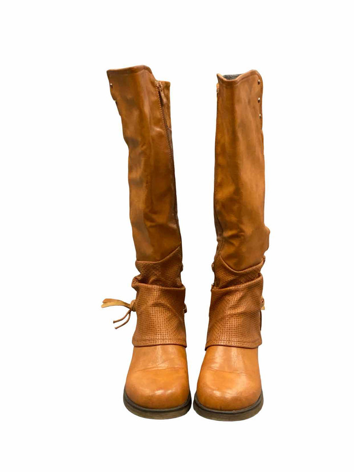 Patrizia Shoe Size 39 Brown Maxie Boots(knee)
