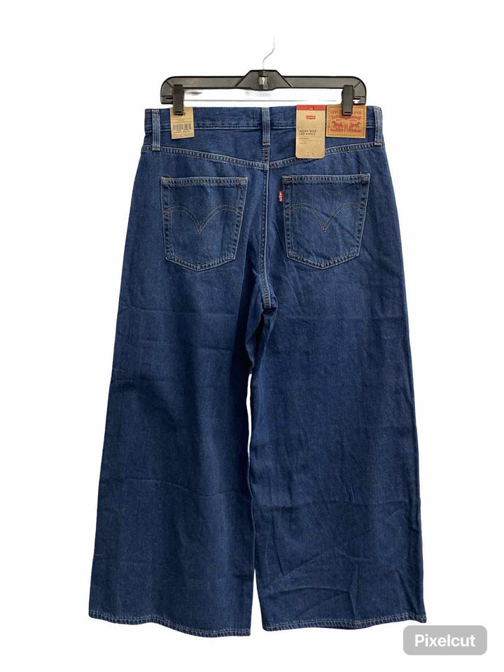 Levi's Premium Size 30 x 27 Middy Wide Leg Ankle Retail Jeans