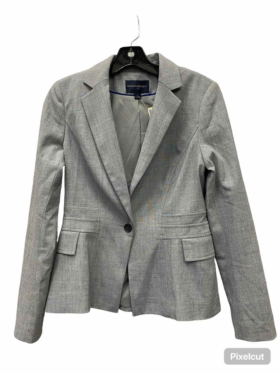 Banana Republic Size 0 Gray Blazer
