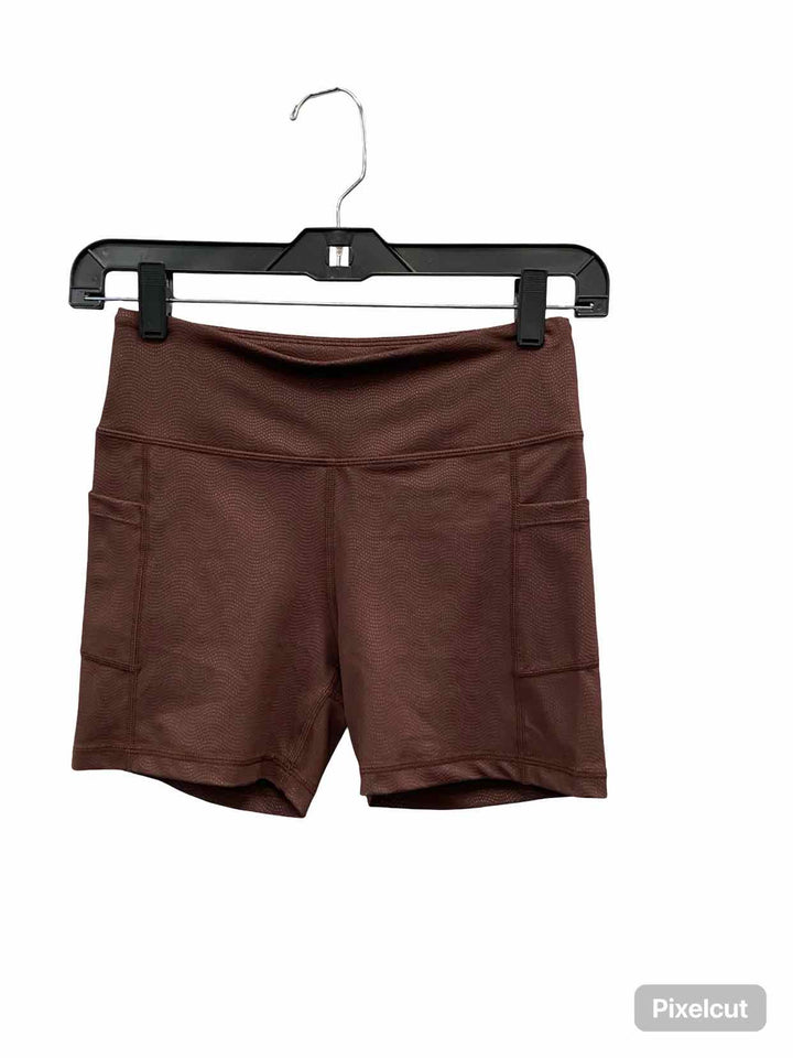 Zyia Size S Brown Athletic Shorts