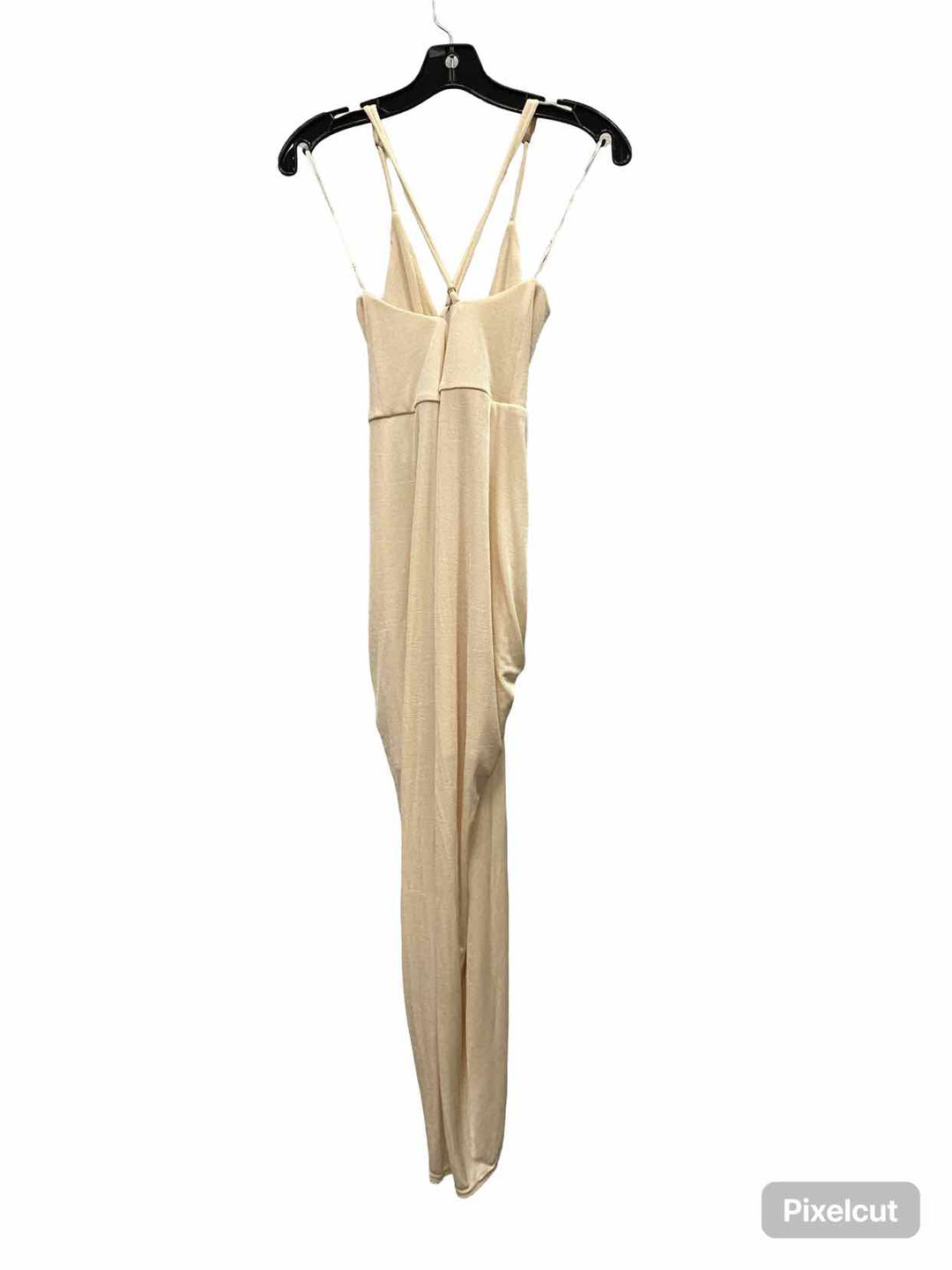 Lulus Size M Champagne Dreamy Date Dress