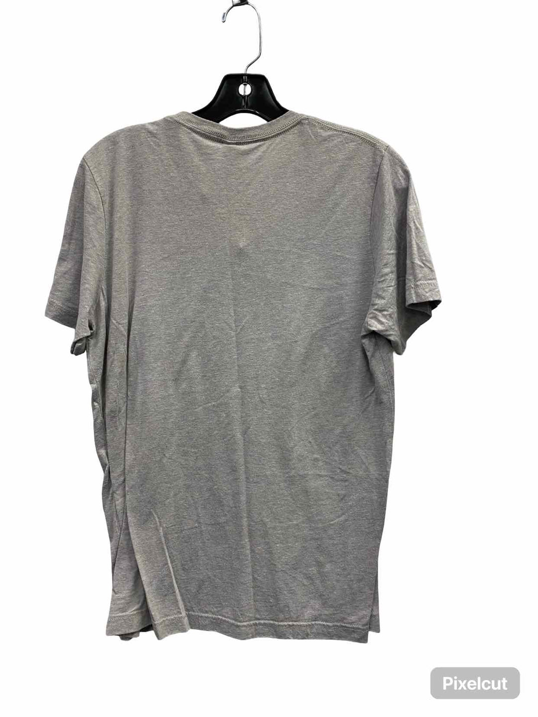 Canvas Size M Grey Blue Short Sleeve Shirts