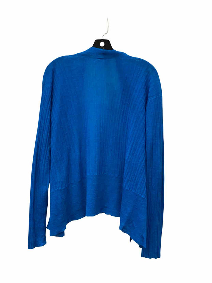 Eileen Fisher Size XL Blue Long Sleeve Shirts