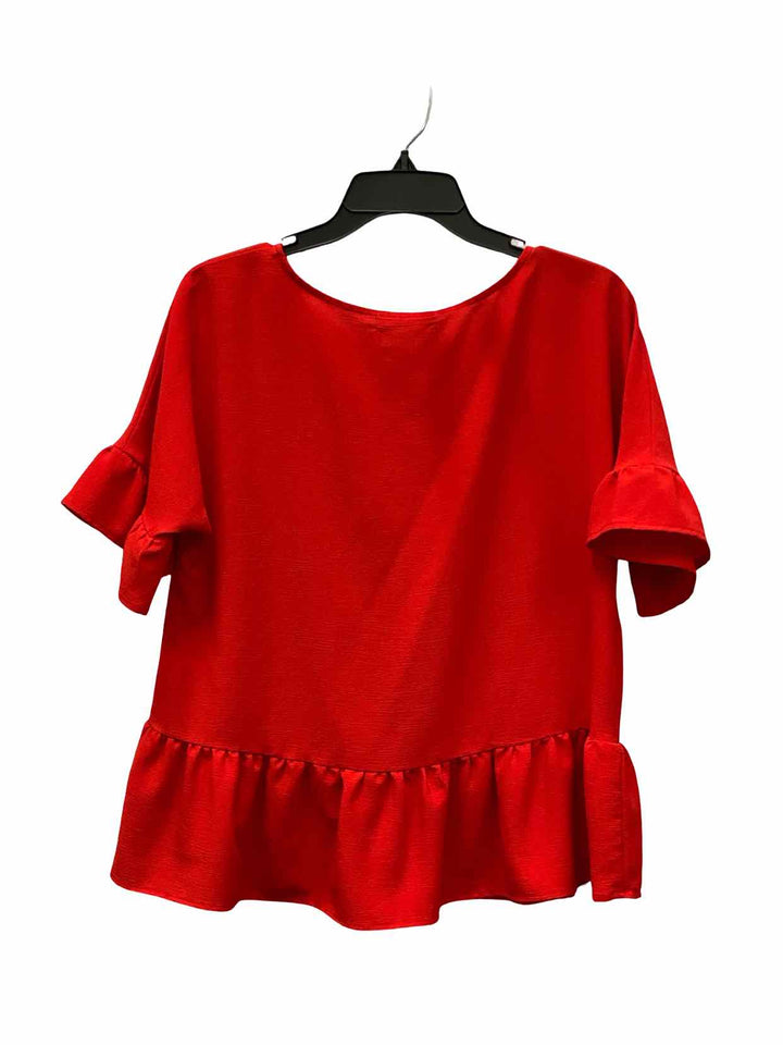 Gibson Size S Red Short Sleeve Shirts