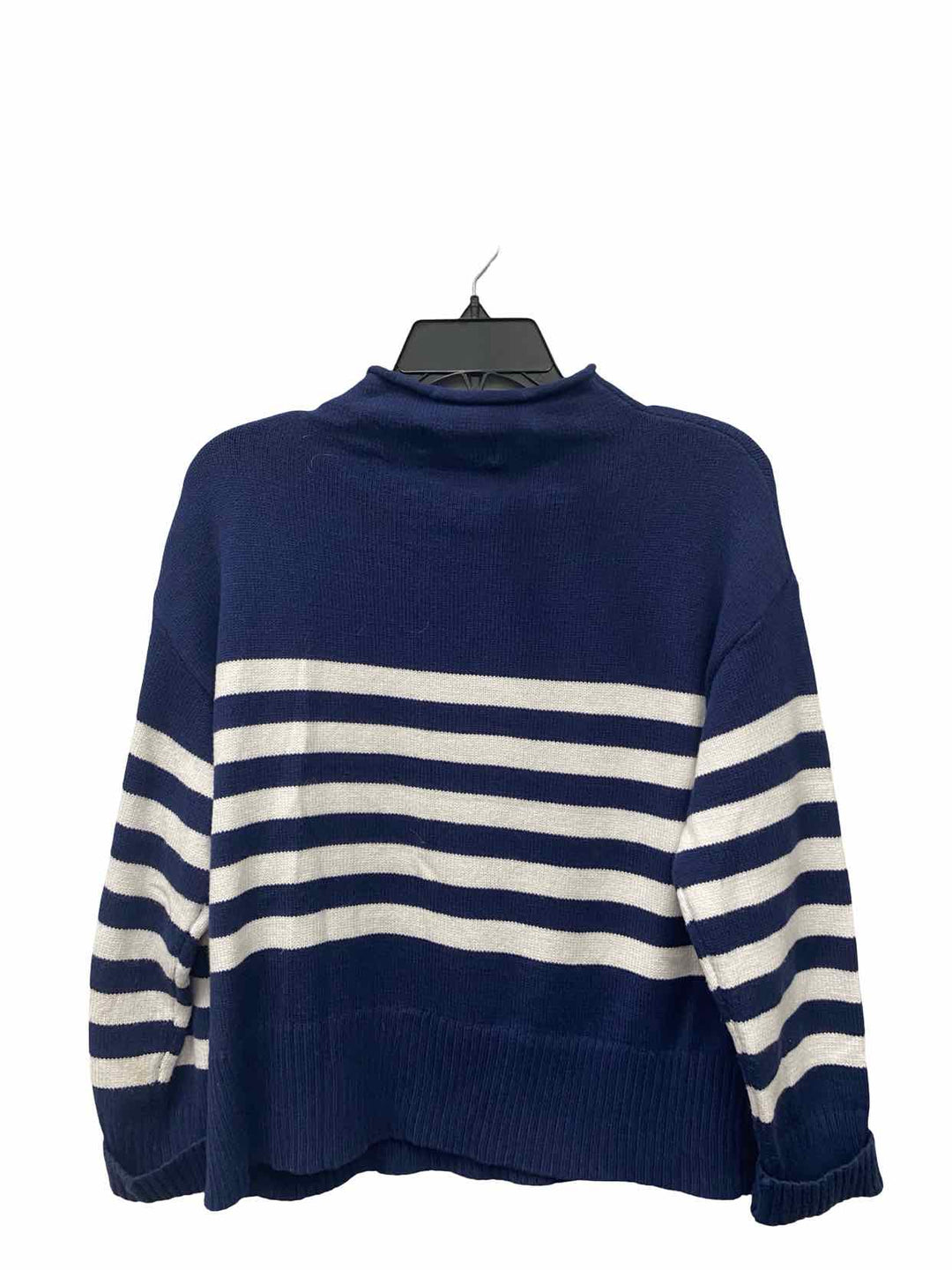 Truth Size S Blue White Striped Sweater