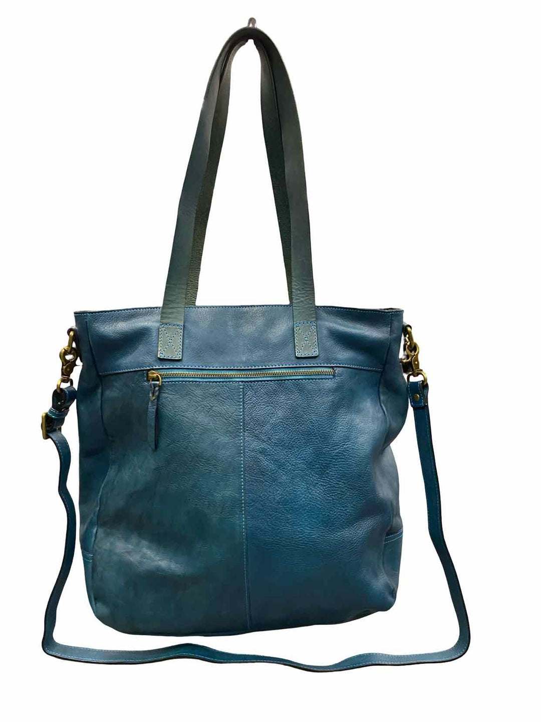 Old Trend Teal Tote Bag Purse
