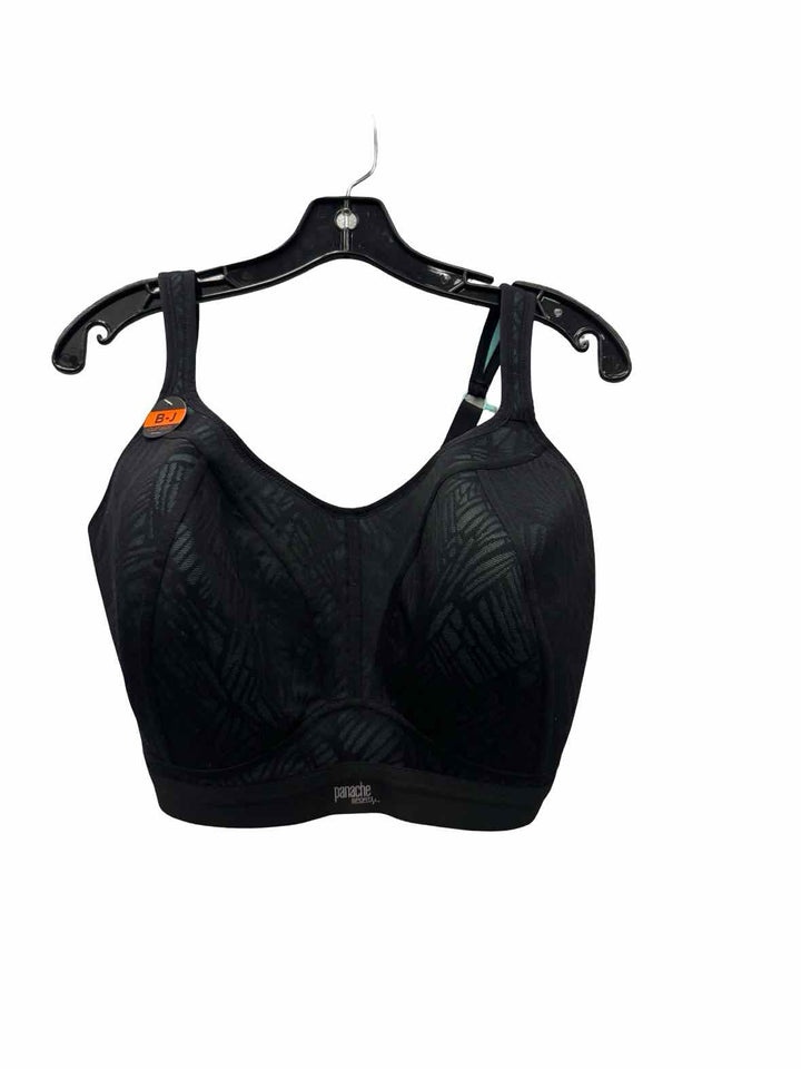 panache sport Size 36H Black Green Athletic Bra