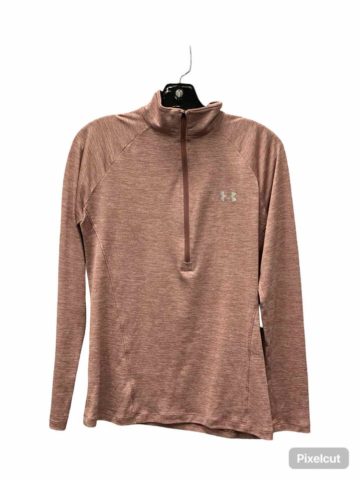 Under Armour Size S Pink Athletic Long Sleeve