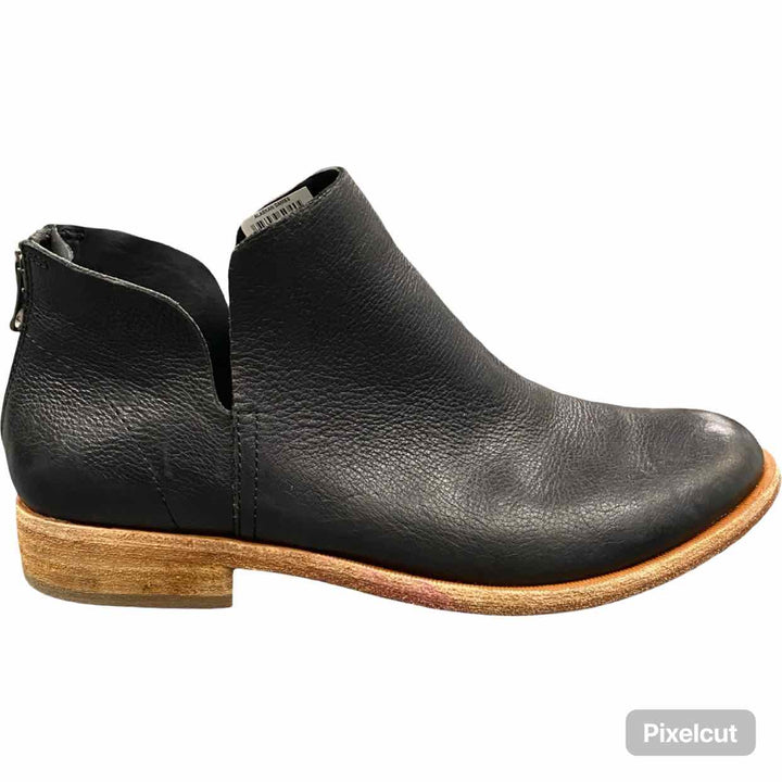 Kork- Ease Shoe Size 7.5 Black Leather Upper Renny Boots(Ankle)