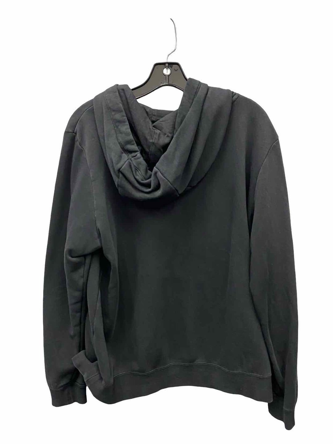 Nike Size L Black 80% Cotton Sweatshirt