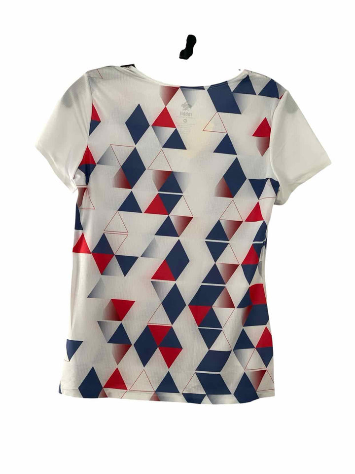 Rabbit Size S/M White print Athletic Short Sleeve