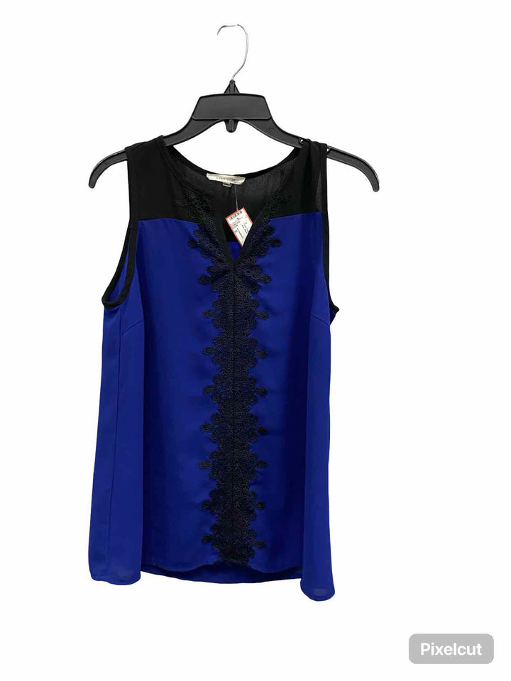 41 Hawthorn Size S Blue Black Tank Top