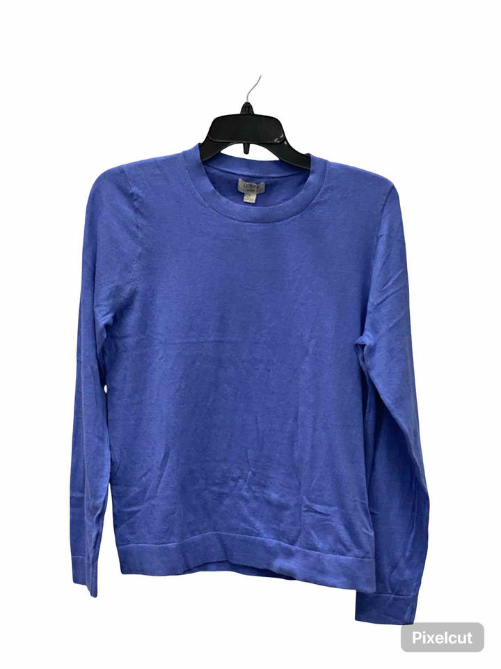 J Crew Size L Blue 100% cotton Long Sleeve Shirts