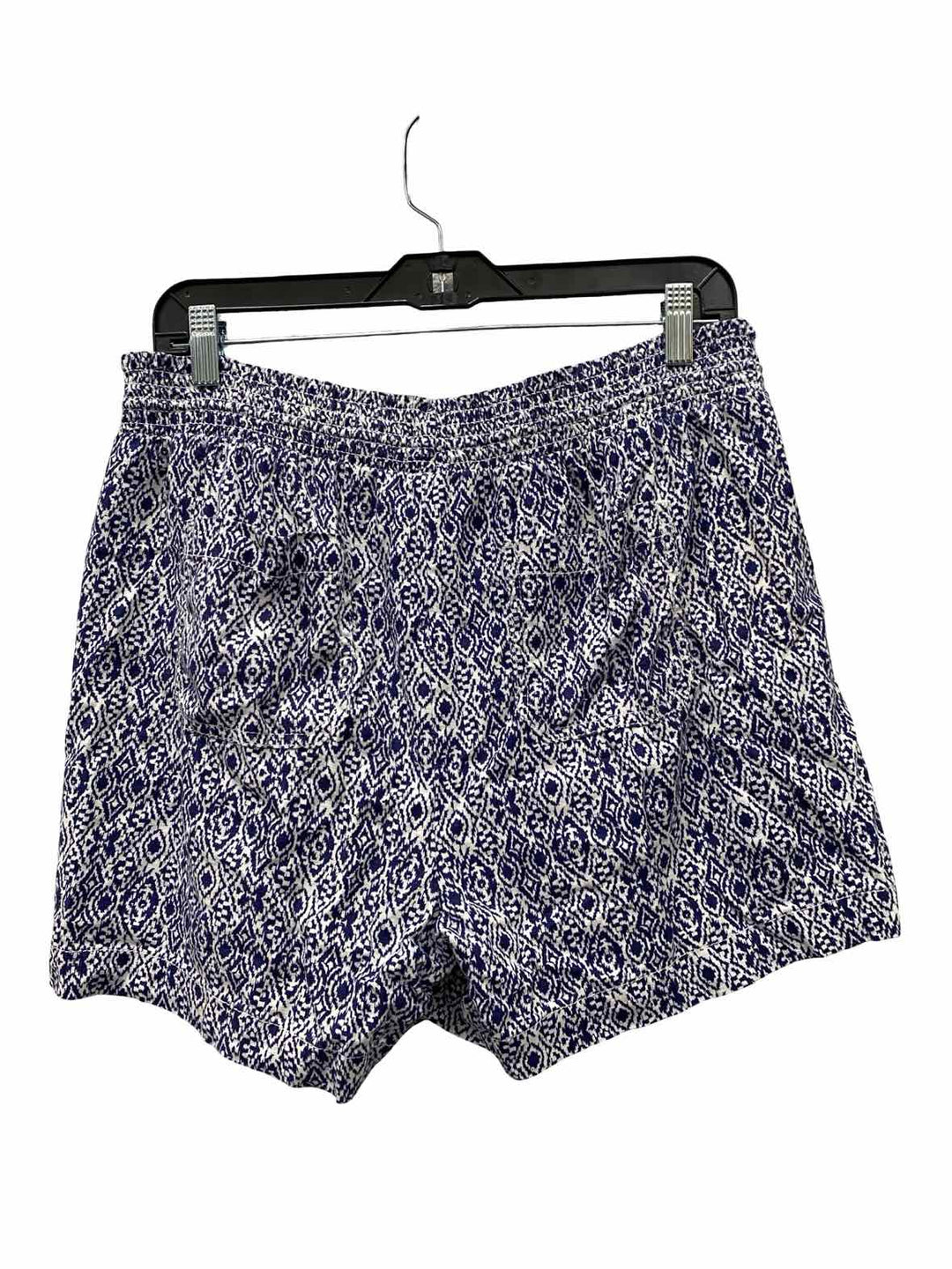 BRIGGS Size L Blue White Shorts