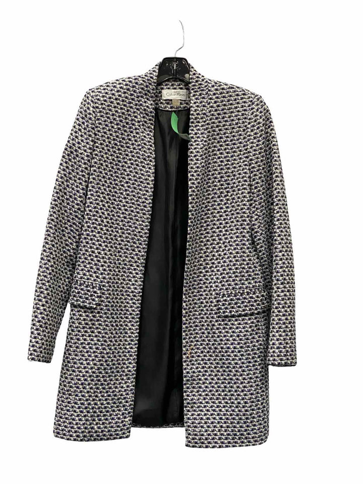 Calvin Klein Size 2 Blue Blazer