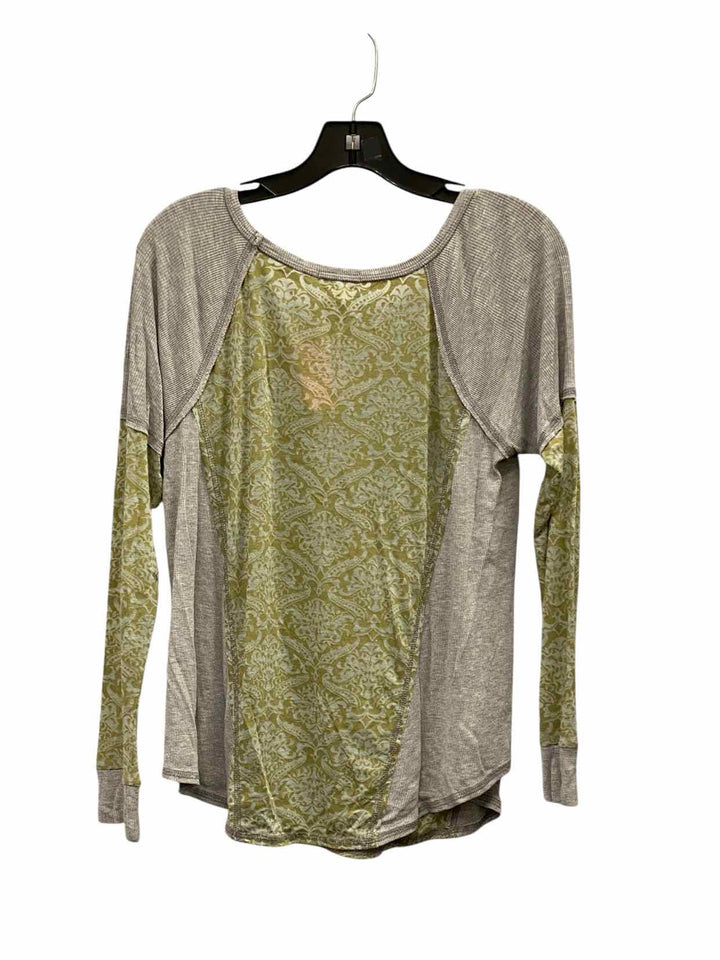 Sundance Size S Grey Green Long Sleeve Shirts
