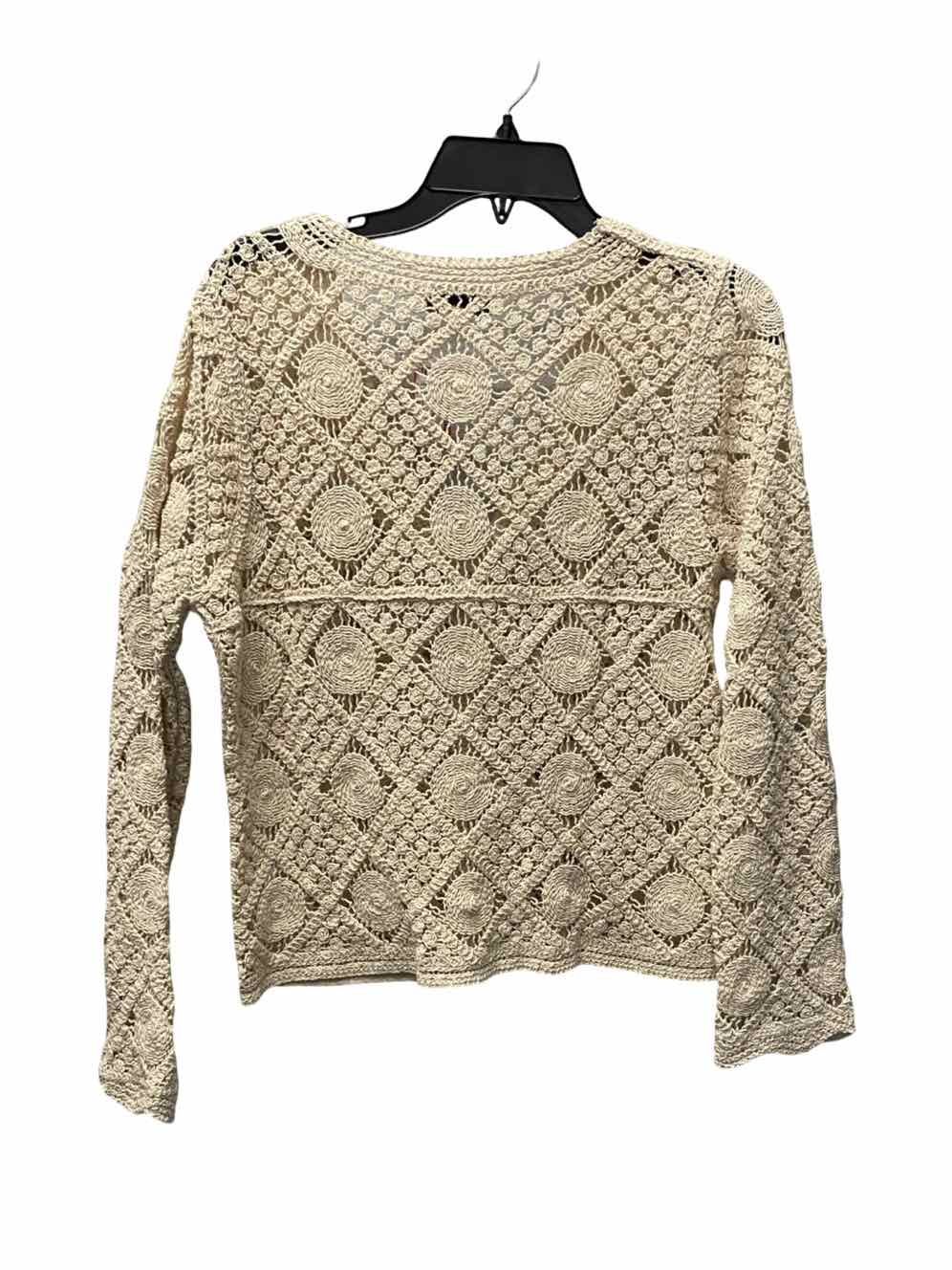 Penelope Rose Size S Cream Sweater