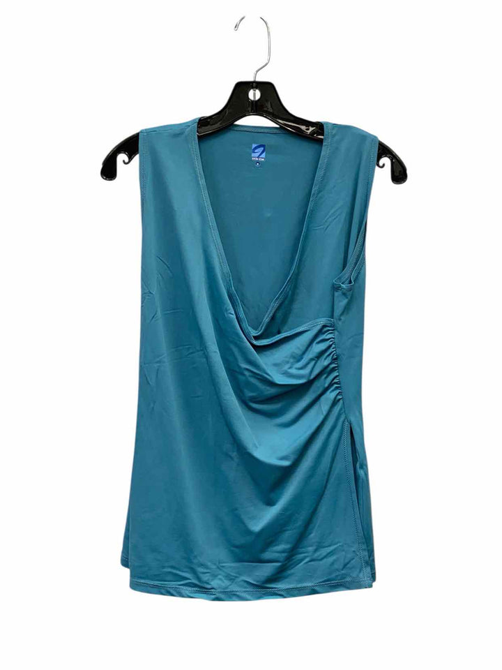 Title Nine Size M Blue Tank Top