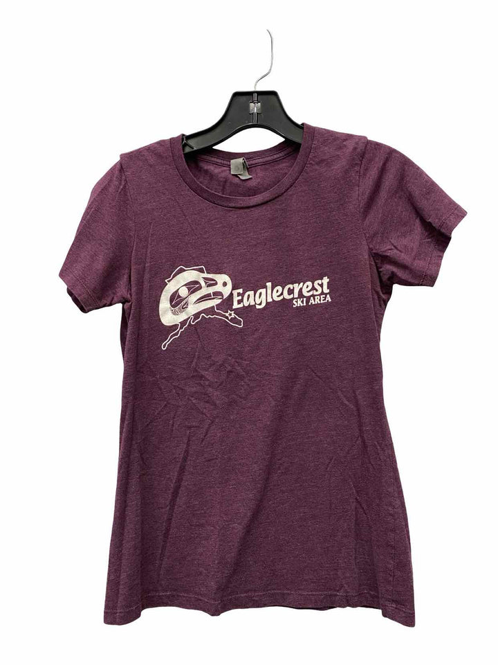 Eagle Crest Size S Purple T-shirt