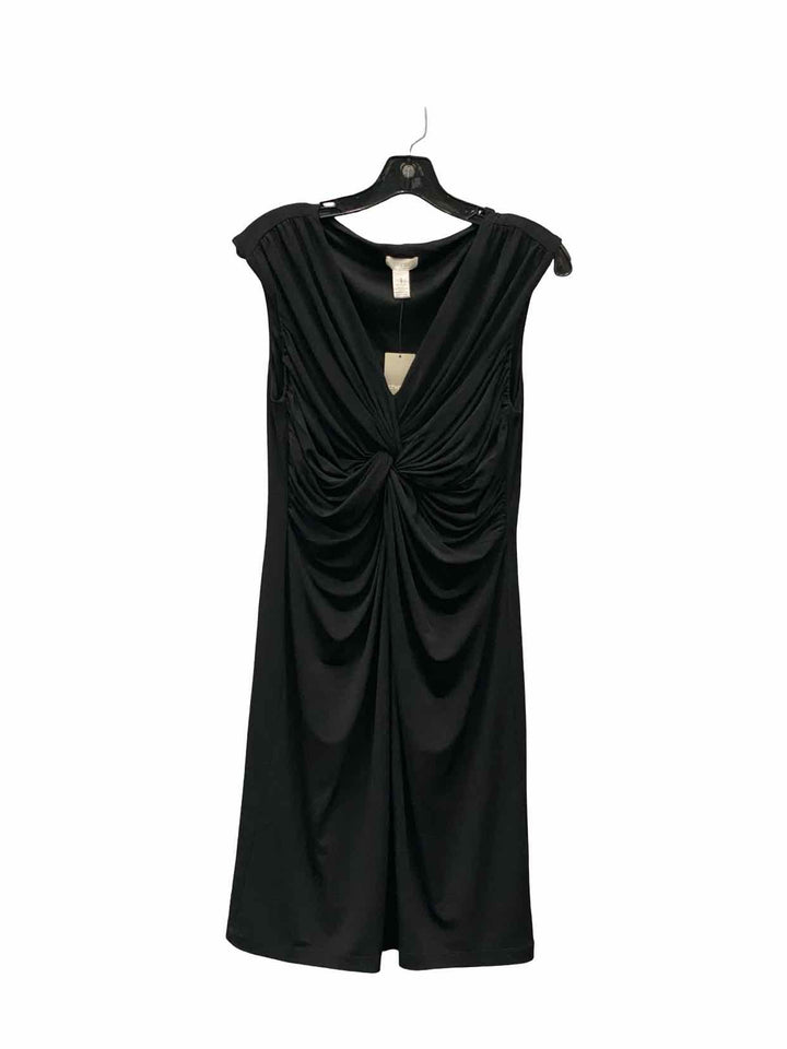 Chico's Size 1(8/10) Black Dress